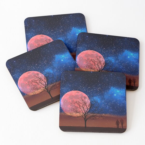 Item preview, Red Moon Lovers designed and sold by Ewa Miller.