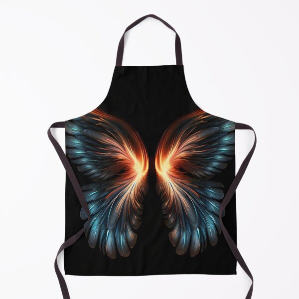 Item preview, aura accented pair of wings print designed and sold by dcrc.
