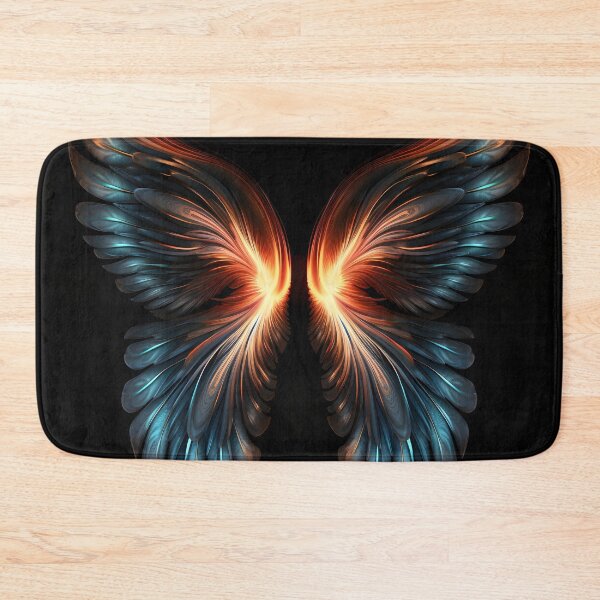 Item preview, aura accented pair of wings print designed and sold by dcrc.