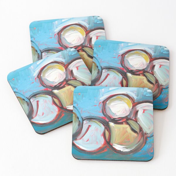 Item preview, Circles on blue designed and sold by Artby-joelle.