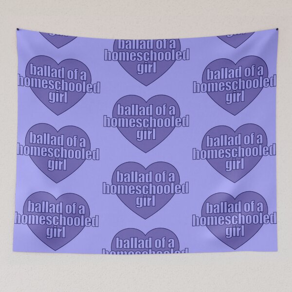 Item preview, ballad of a homeschooled girl Heart designed and sold by Chesley Design.