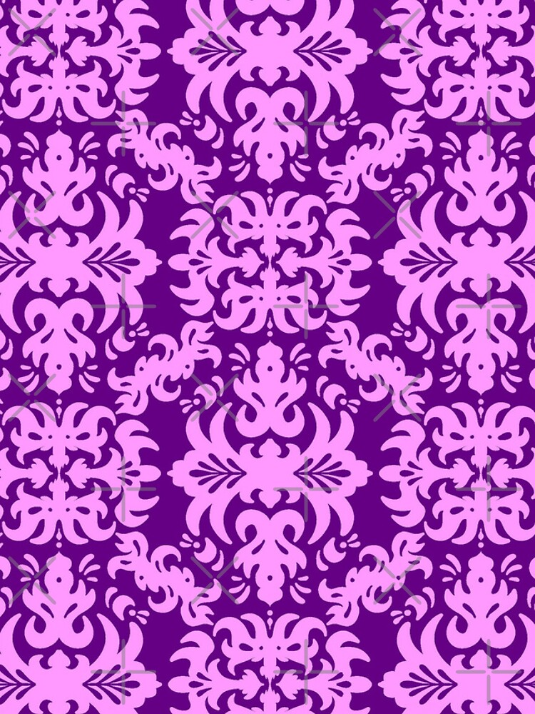 Thumbnail 4 of 4, Samsung Galaxy Phone Case, Damask pattern #5 designed and sold by Patternifly.