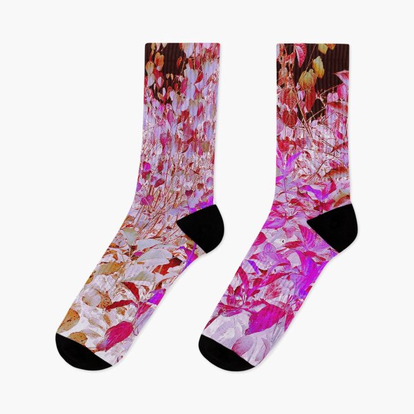 Item preview, pink red yellow luminescent foliage designed and sold by Gabriel BOCQUAIRE.