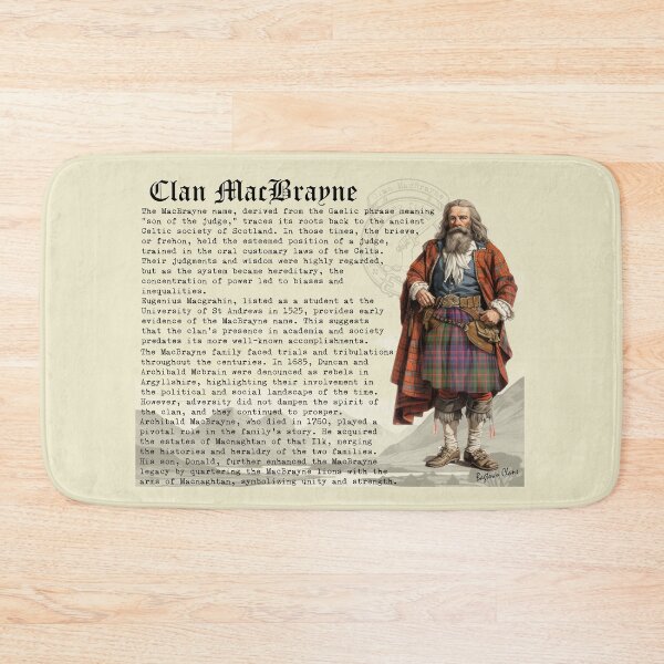 Item preview, MacBrayne Scottish History  designed and sold by BagTown Clans.