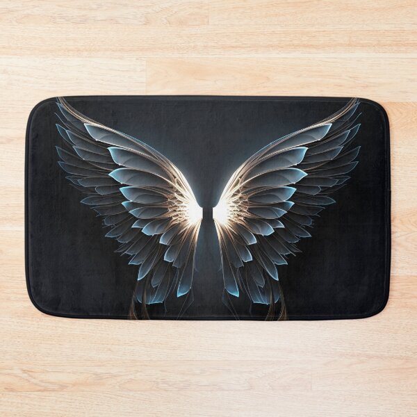 Item preview, aura accented pair of wings print designed and sold by dcrc.