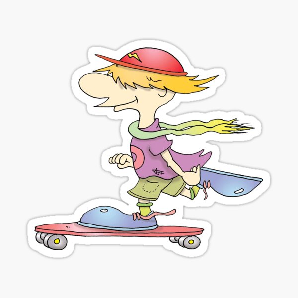 Skater Boi Sticker