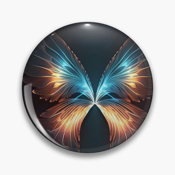 Item preview, aura accented pair of wings print designed and sold by dcrc.