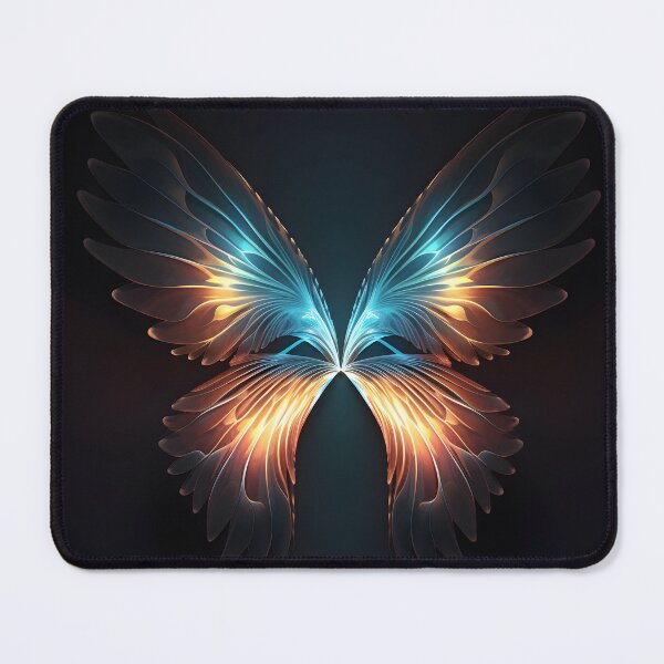 Item preview, aura accented pair of wings print designed and sold by dcrc.