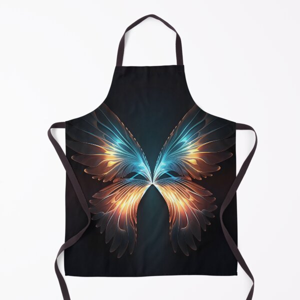 Item preview, aura accented pair of wings print designed and sold by dcrc.