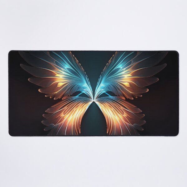 Item preview, aura accented pair of wings print designed and sold by dcrc.