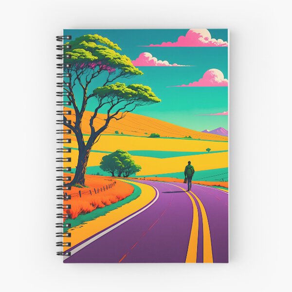 Item preview, Pop Art Style Liminal Space Road- Concept Art designed and sold by liminal-concept.