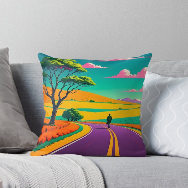 Item preview, Pop Art Style Liminal Space Road- Concept Art designed and sold by liminal-concept.