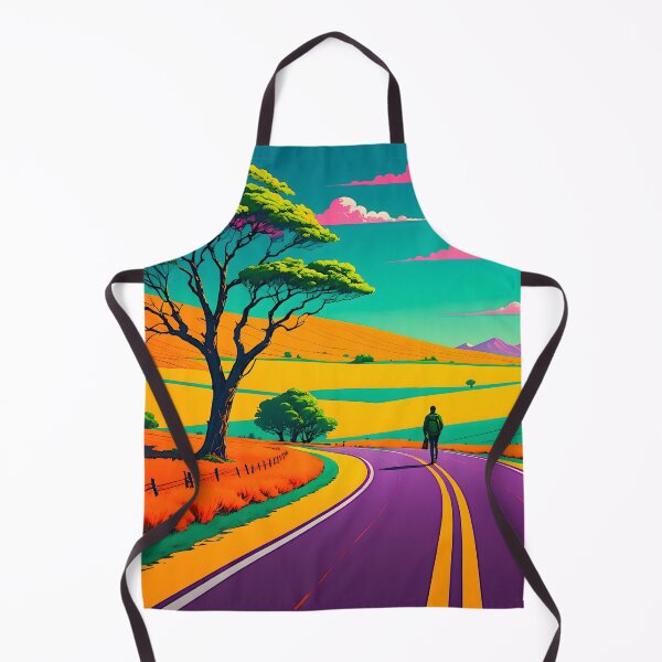 Item preview, Pop Art Style Liminal Space Road- Concept Art designed and sold by liminal-concept.
