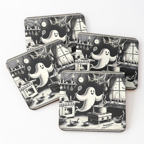 Item preview, "Spectral Chef: Haunted Kitchen Capers" designed and sold by APARTAI EU.