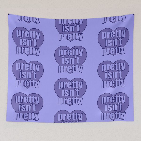 Item preview, pretty isn't pretty Heart designed and sold by Chesley Design.