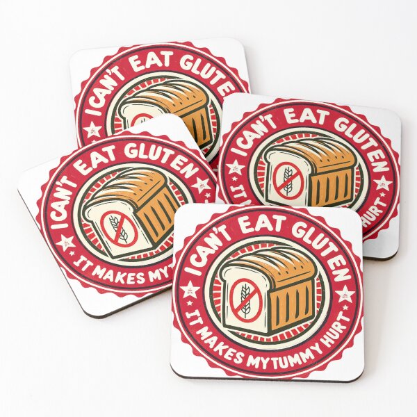 Item preview, I Cant Eat Gluten It Makes My Tummy Hurt designed and sold by clarkfraser.