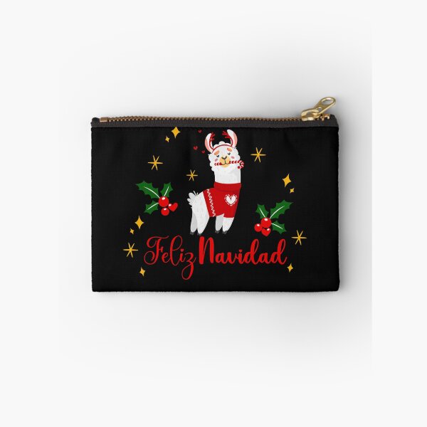 Item preview, Happy Holidays 107. Feliz Navidad Llama designed and sold by amahechoamano.