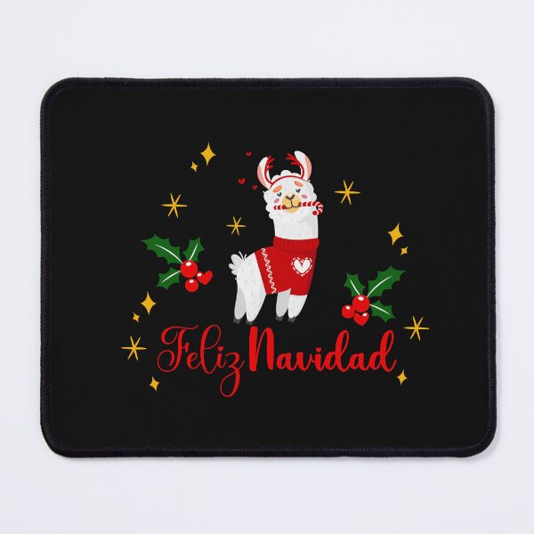 Item preview, Happy Holidays 107. Feliz Navidad Llama designed and sold by amahechoamano.