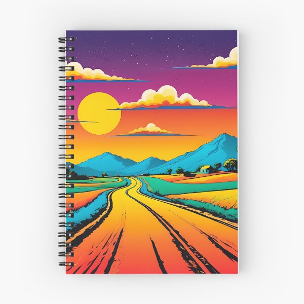 Item preview, Liminal Space Road - Pop Art, Dreamcore Design designed and sold by liminal-concept.