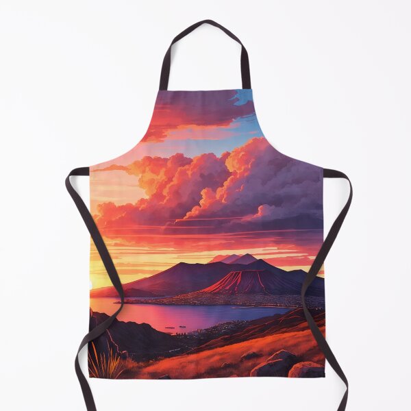 Item preview, Vesuvian Sunrise Vista designed and sold by canvasriddle.