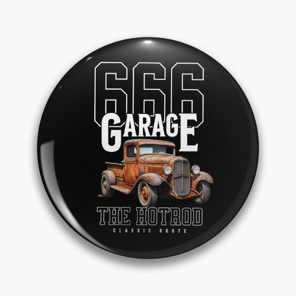 Item preview, Hotrod garage - In rust we trust- Car madness - king of the road - Car madness - I'm not old I'm classic  designed and sold by JansenGS.