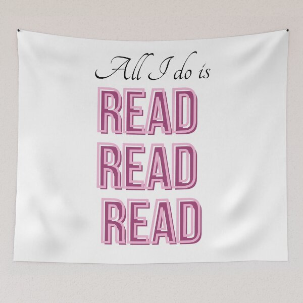 Item preview, All I do is read read read designed and sold by CoverToCover.