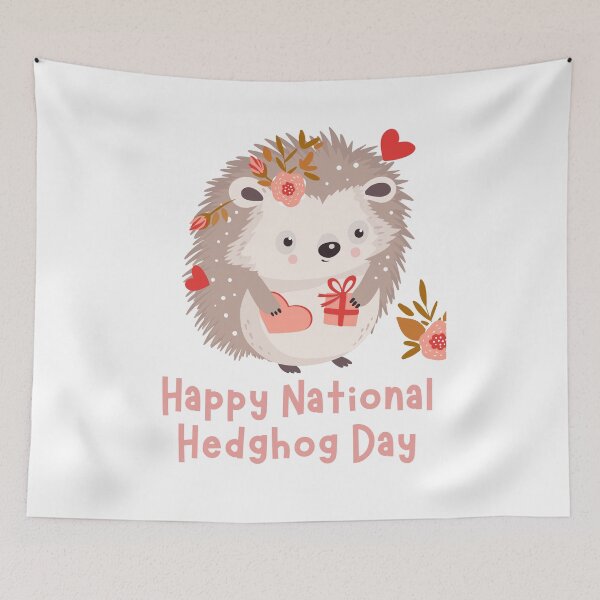 Item preview, National Hedghog Day designed and sold by Simo0455.