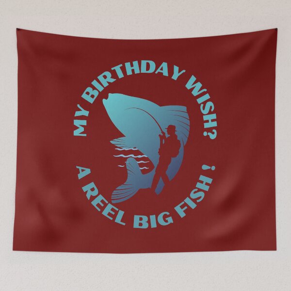 Item preview, happy birthday for fisherman designed and sold by Meandmyshop.
