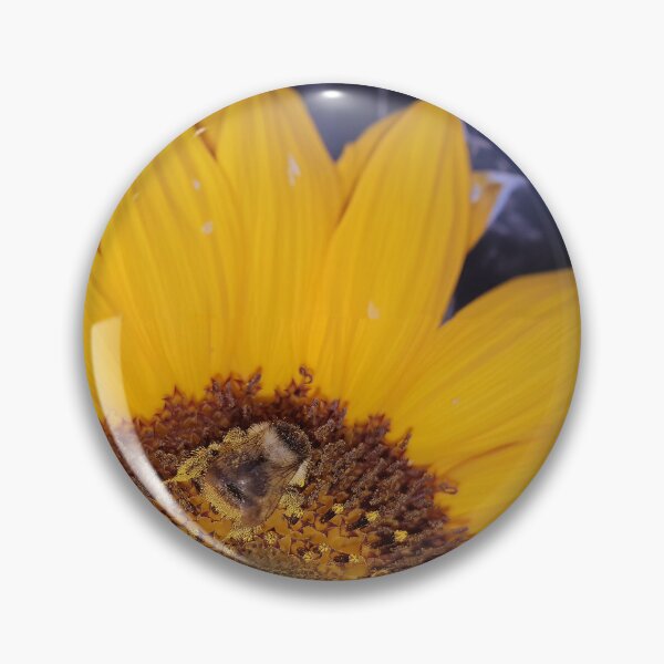 Item preview, Busy Bee on a Sunny Sunflower designed and sold by Ewa Miller.