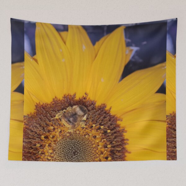 Item preview, Busy Bee on a Sunny Sunflower designed and sold by Ewa Miller.
