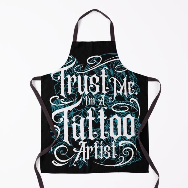 Item preview, Trust Me, I'm A Tattoo Artist (teal version) designed and sold by electriclinda.