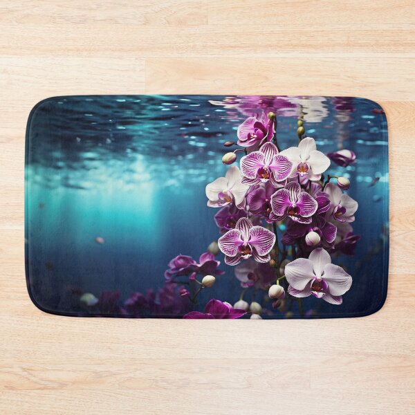 Item preview, Immersive Scene: Tranquil Orchids Floating Under the Sea designed and sold by TechnoWhimsy.