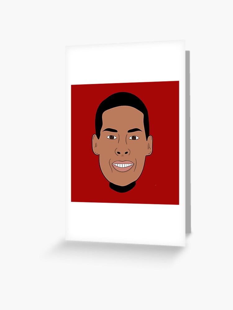 Virgil Van Dijk Cartoon/ Illustration - Liverpool FC/ LFC/ Holland/ Netherlands Design Virgil Van Dijk Cartoon/ Illustration - Liverpool FC/ LFC/ Holland/ Netherlands Design