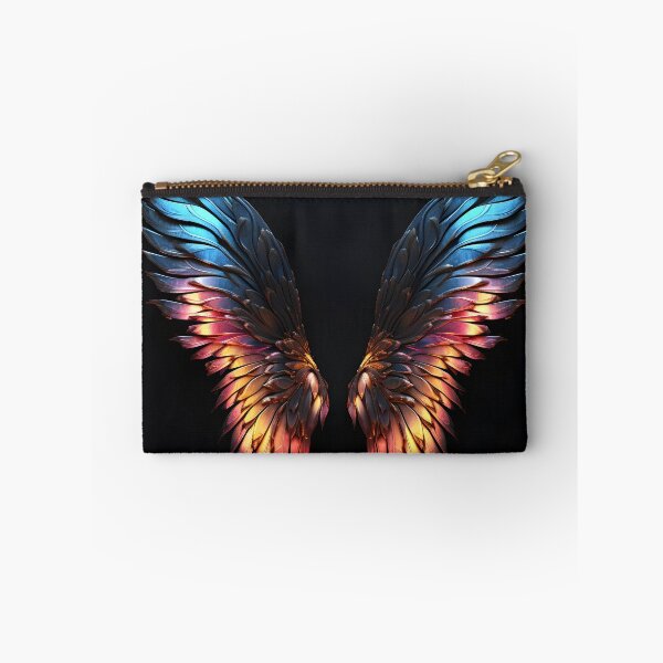Item preview, aura accented pair of wings print designed and sold by dcrc.