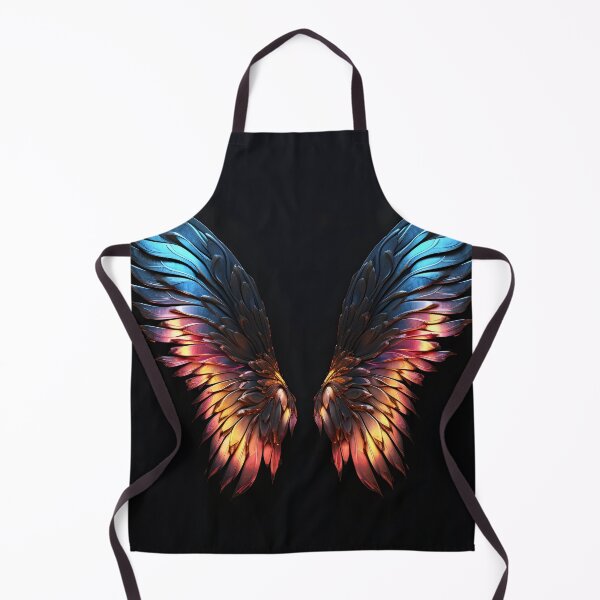 Item preview, aura accented pair of wings print designed and sold by dcrc.
