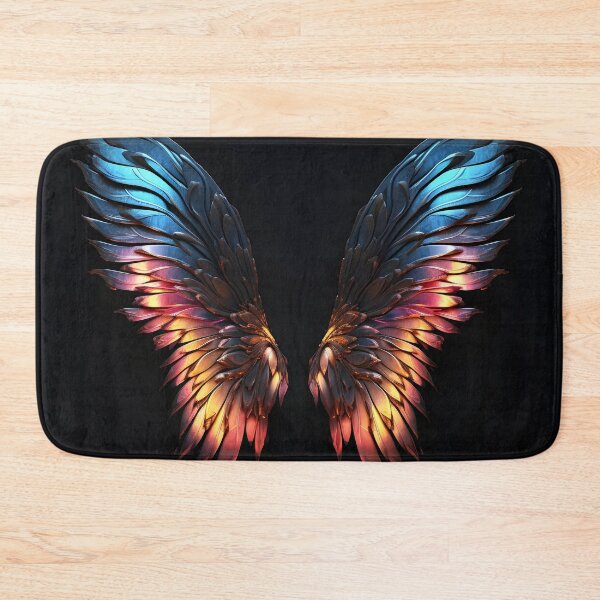 Item preview, aura accented pair of wings print designed and sold by dcrc.