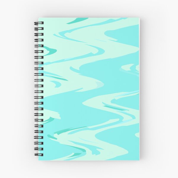 Item preview, Peppermint abstract waves designed and sold by TiffyChaa.