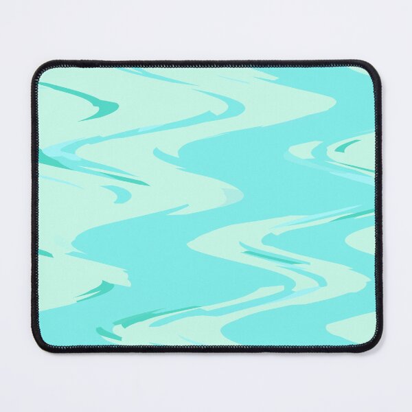 Item preview, Peppermint abstract waves designed and sold by TiffyChaa.