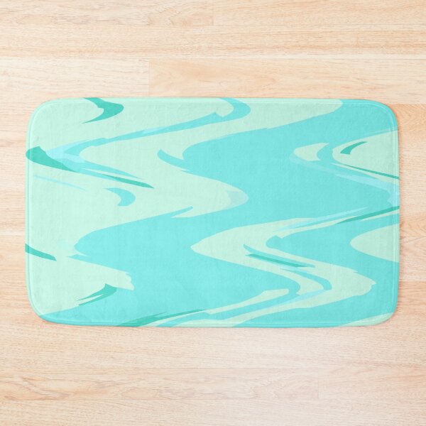 Item preview, Peppermint abstract waves designed and sold by TiffyChaa.