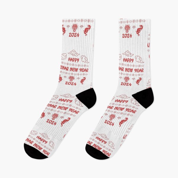 Item preview, Happy Lunar New Year 2024 - Chinese New Year Celebrations, Year of the Dragon (Red Design) designed and sold by Spiprinto.