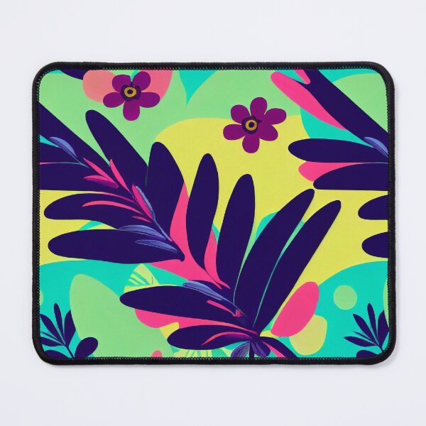Item preview, Neon Jungle Night Flora designed and sold by Varadar.