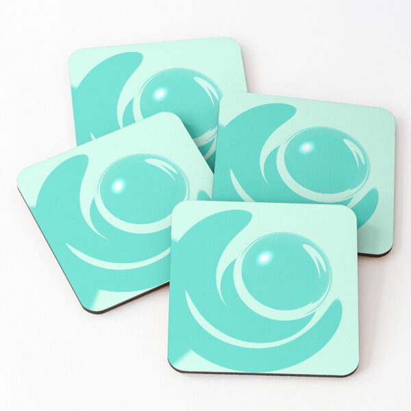 Item preview, Peppermint bubbles abstract designed and sold by TiffyChaa.