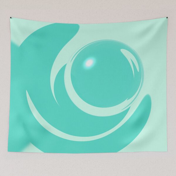Item preview, Peppermint bubbles abstract designed and sold by TiffyChaa.