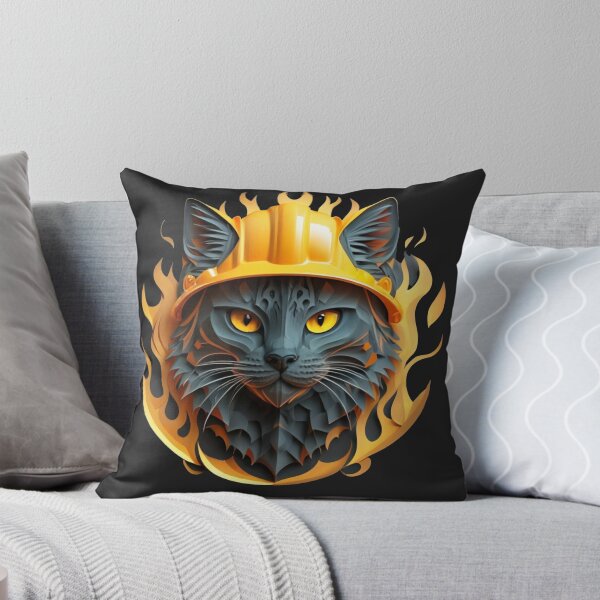 Item preview, Catwithhardhats Cat Worker designed and sold by Krieghorn.