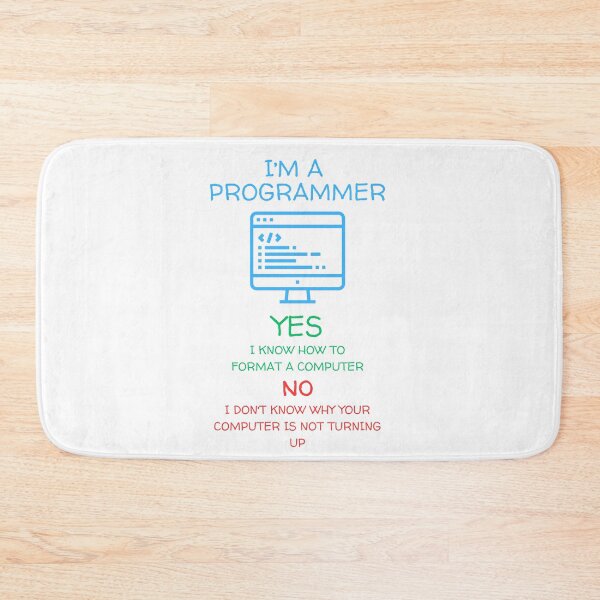 Item preview, I'm a programmer designed and sold by Gilpro Designs.
