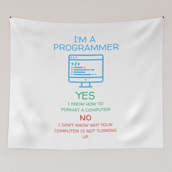 Item preview, I'm a programmer designed and sold by Gilpro Designs.