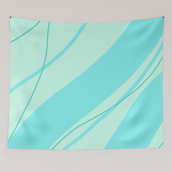 Item preview, Peppermint curve abstract designed and sold by TiffyChaa.