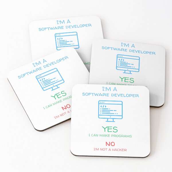 Item preview, I'm a software developer designed and sold by Gilpro Designs.