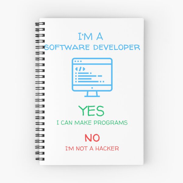 Item preview, I'm a software developer designed and sold by Gilpro Designs.