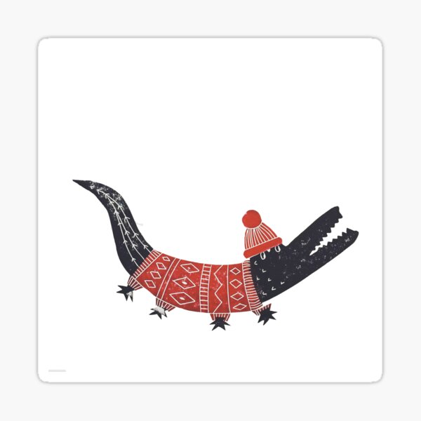 Artikel-Vorschau von Croco in seinem besten Pullover, designt und verkauft von studiomalu.